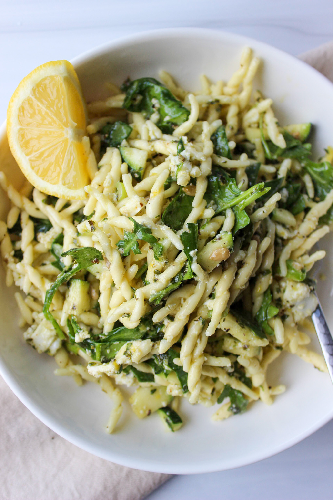 Zucchini on sale pasta salad
