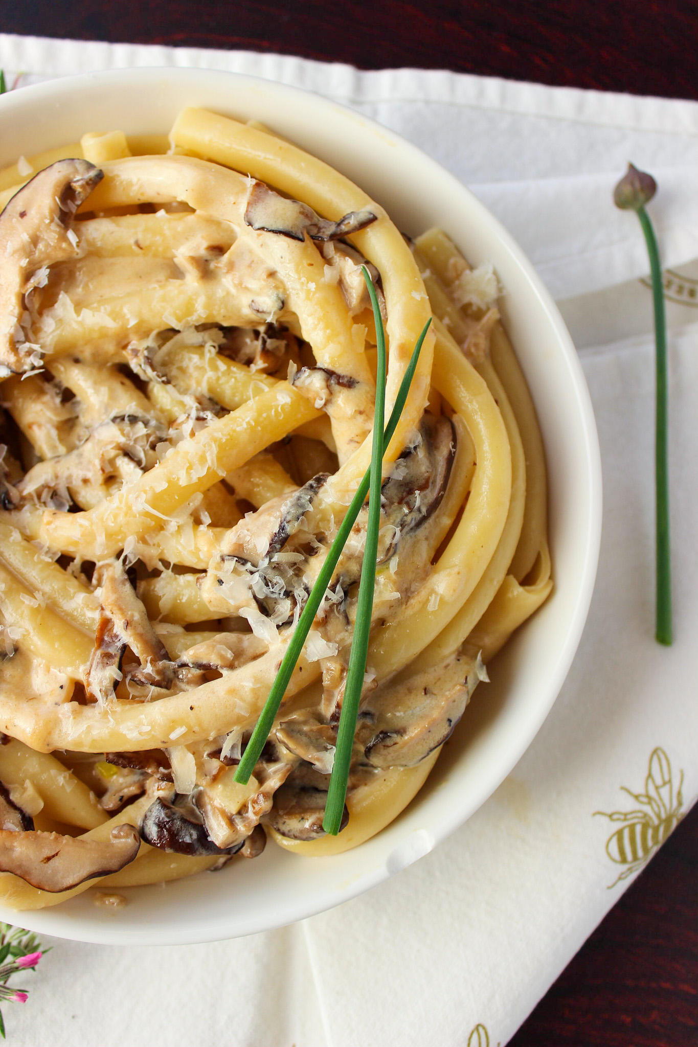 Creamy Taleggio and Mushroom Pasta For The Perfect Bite